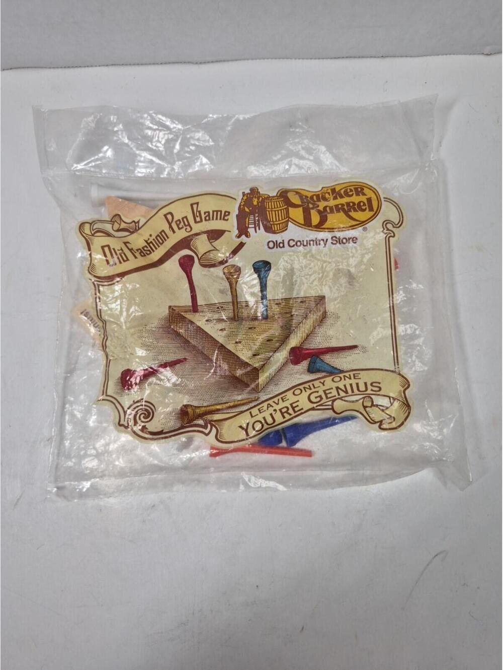 CRACKER BARREL Old Country Store PEG GAME Original "EG-NO-RA-MOOSE" A611